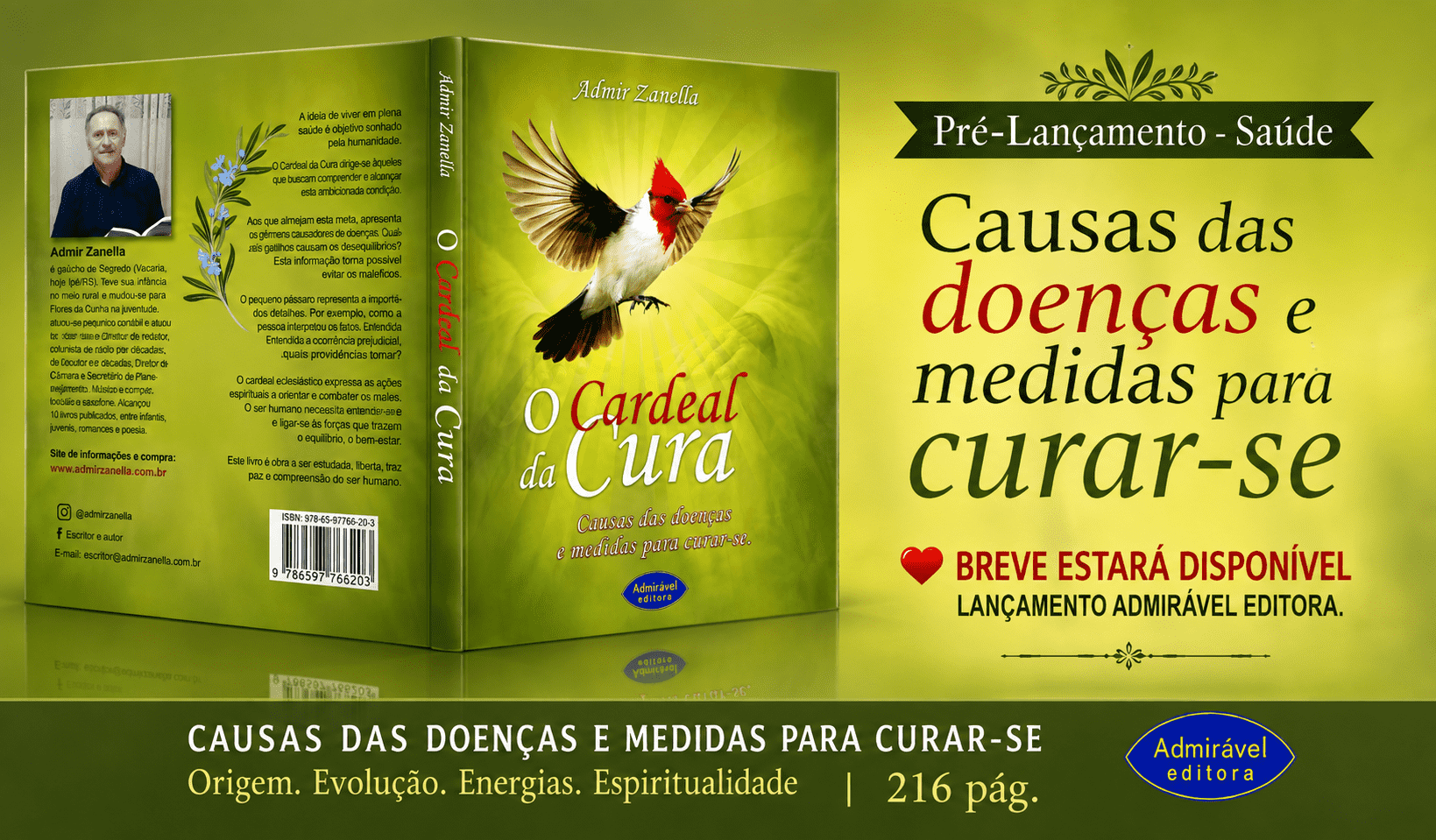 Capa de O Cardeal da Cura